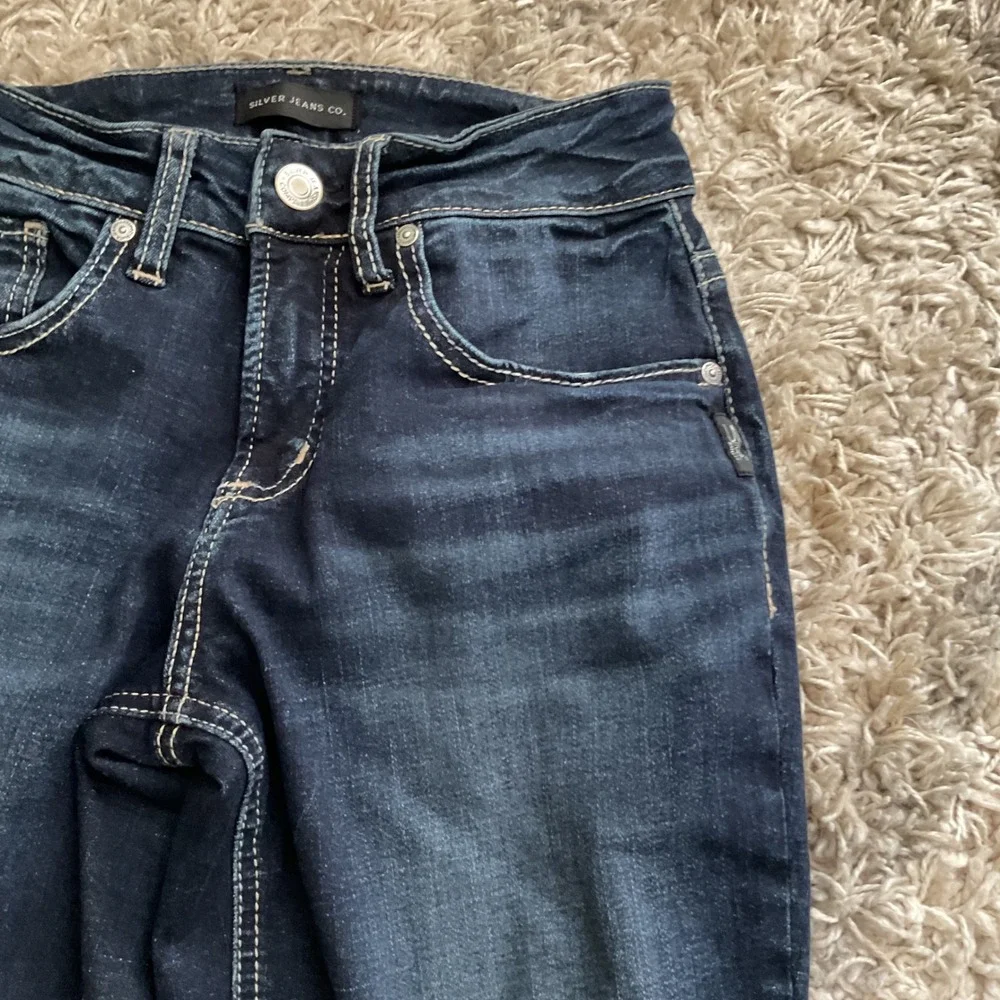 Silver Jeans Co Boyfriend Dark Wash Denim Jeans W25 L29 L27101ECF485